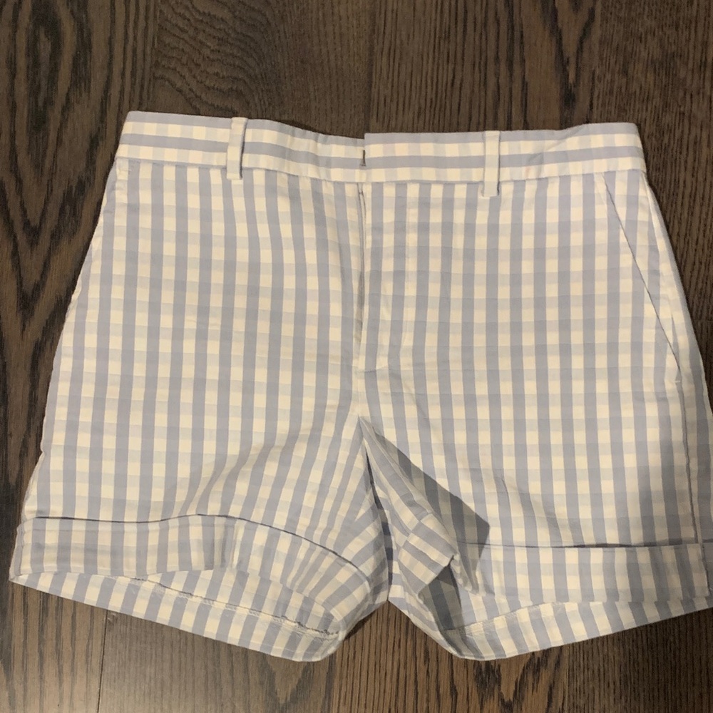 Ralph Lauren checked cuffed shorts